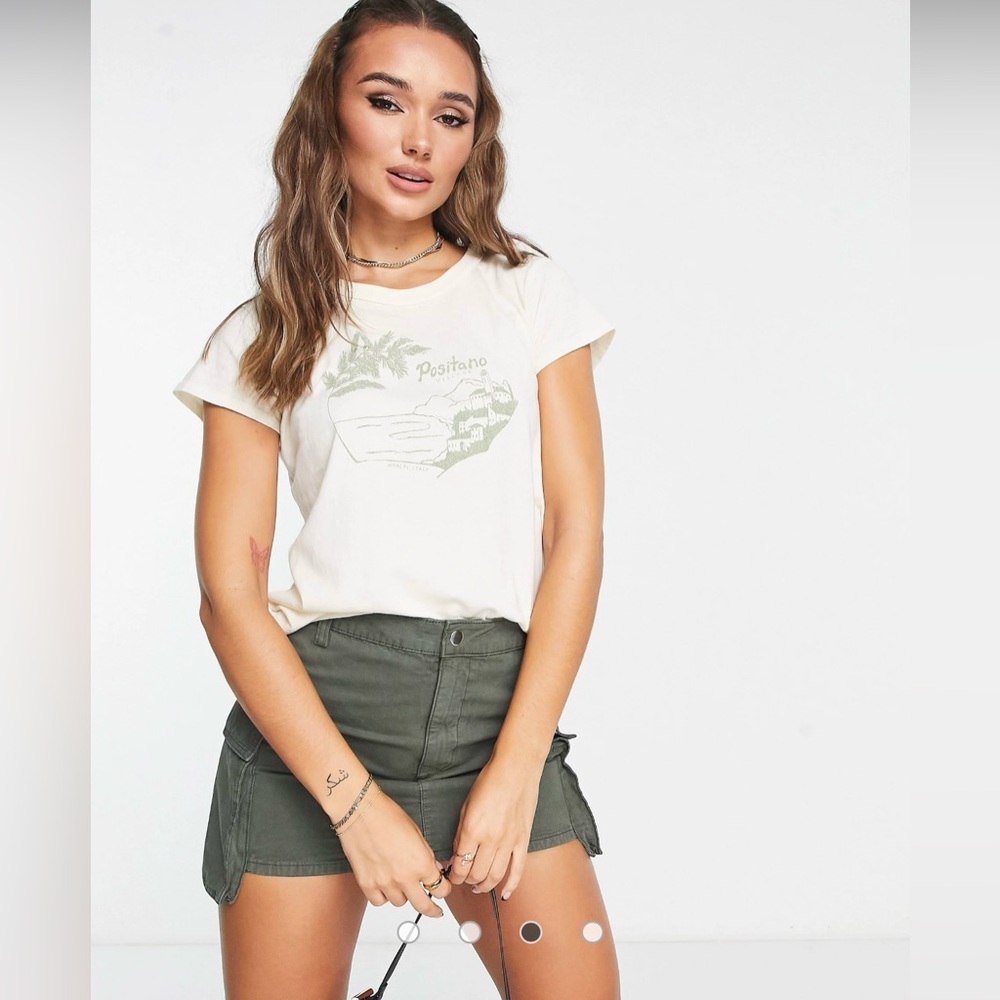 Madewell Cream Graphic Tee